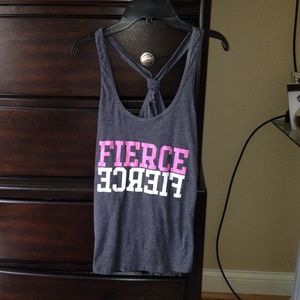 Cute workout tank top (says fierce)